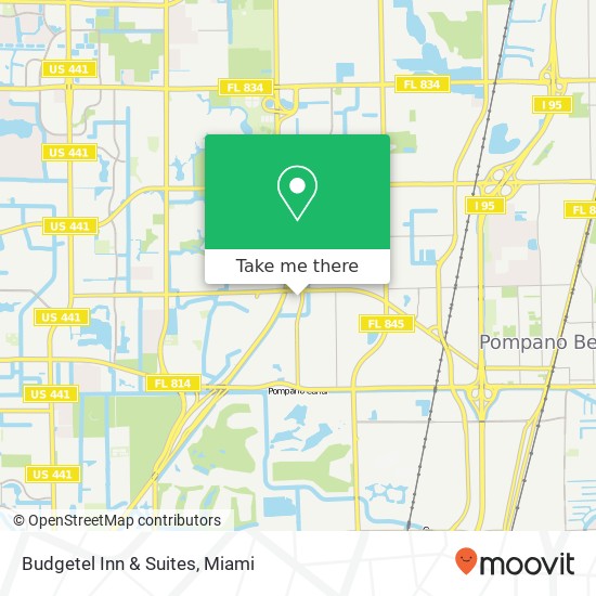 Budgetel Inn & Suites map