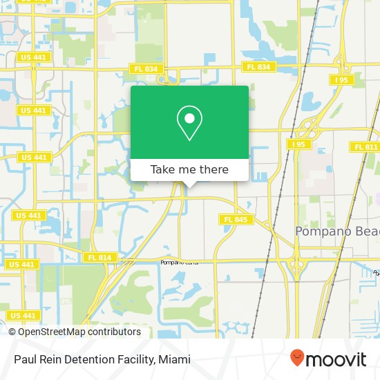 Paul Rein Detention Facility map