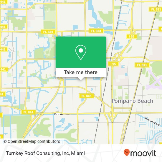 Turnkey Roof Consulting, Inc map