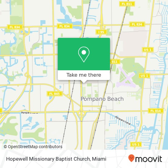 Hopewell Missionary Baptist Church map