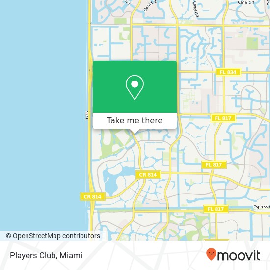 Players Club map