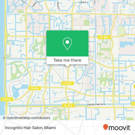 Incognito Hair Salon map