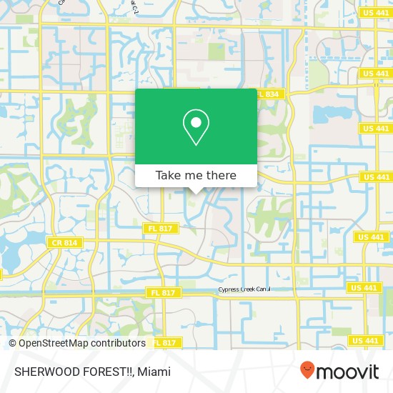 SHERWOOD FOREST!! map