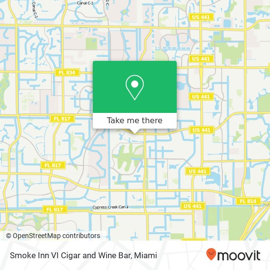Mapa de Smoke Inn VI Cigar and Wine Bar
