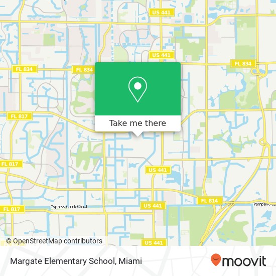 Mapa de Margate Elementary School