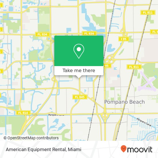 Mapa de American Equipment Rental