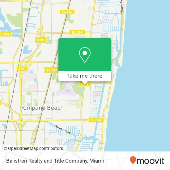 Balistreri Realty and Title Company map