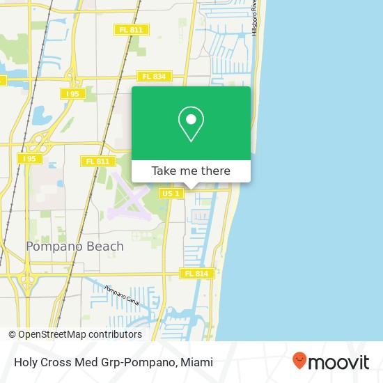 Mapa de Holy Cross Med Grp-Pompano