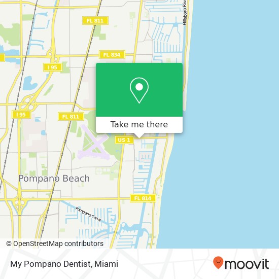 Mapa de My Pompano Dentist