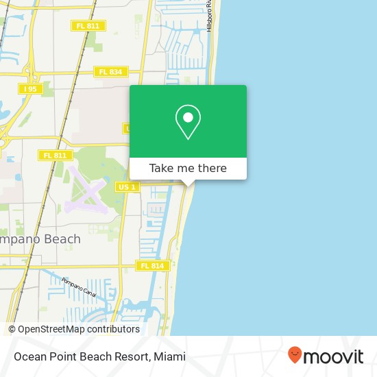 Ocean Point Beach Resort map