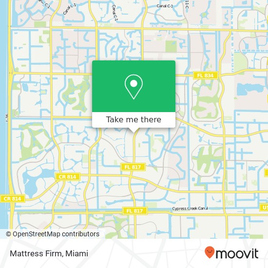 Mattress Firm map