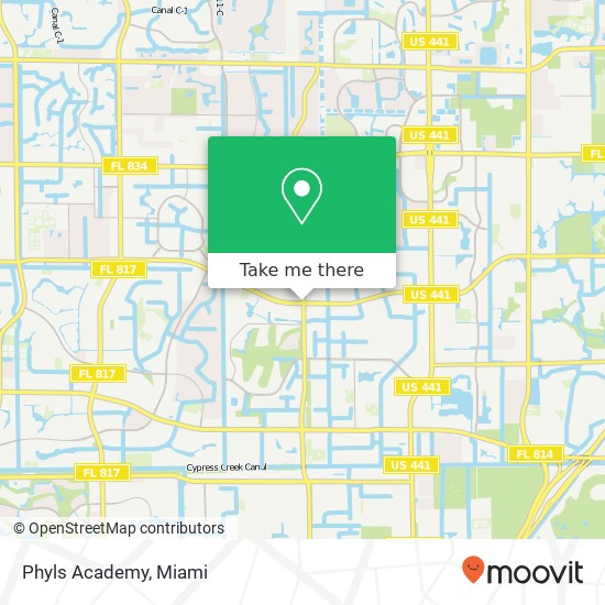 Mapa de Phyls Academy