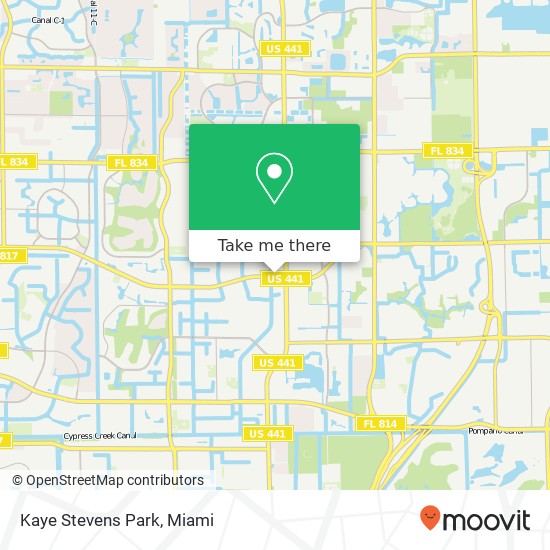 Mapa de Kaye Stevens Park