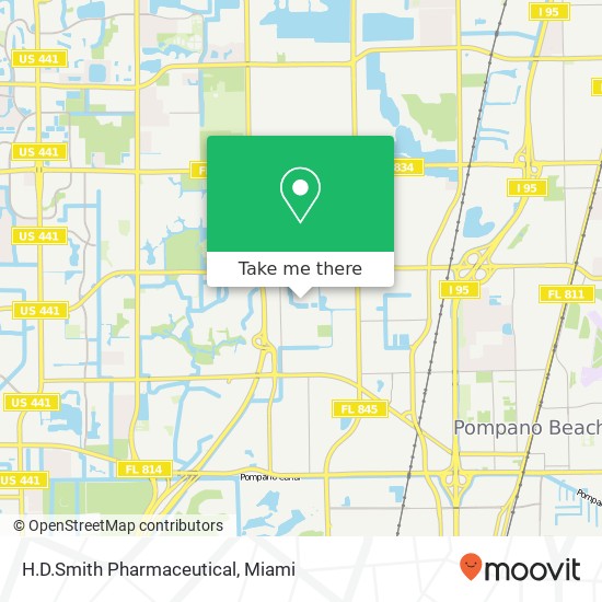 H.D.Smith Pharmaceutical map