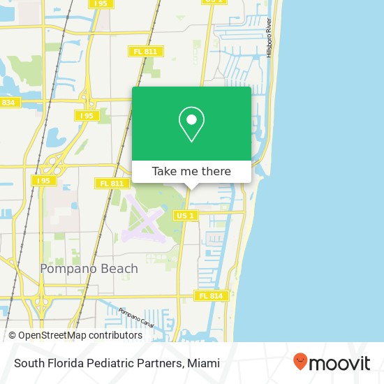 South Florida Pediatric Partners map