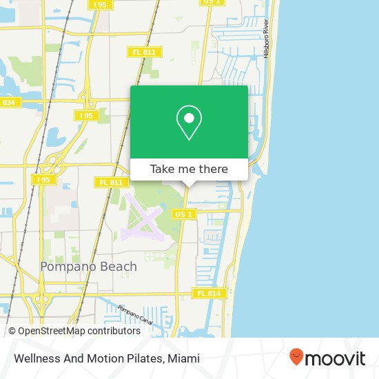 Wellness And Motion Pilates map