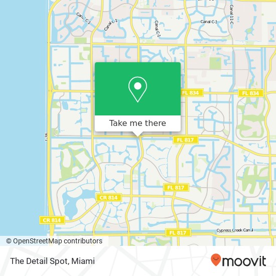 Mapa de The Detail Spot