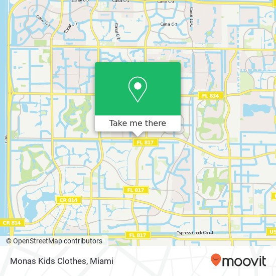 Mapa de Monas Kids Clothes