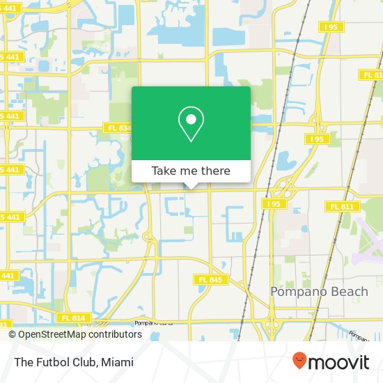 The Futbol Club map