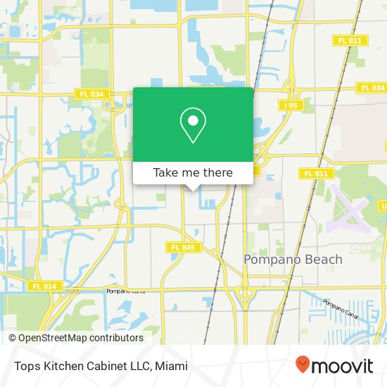 Tops Kitchen Cabinet LLC map