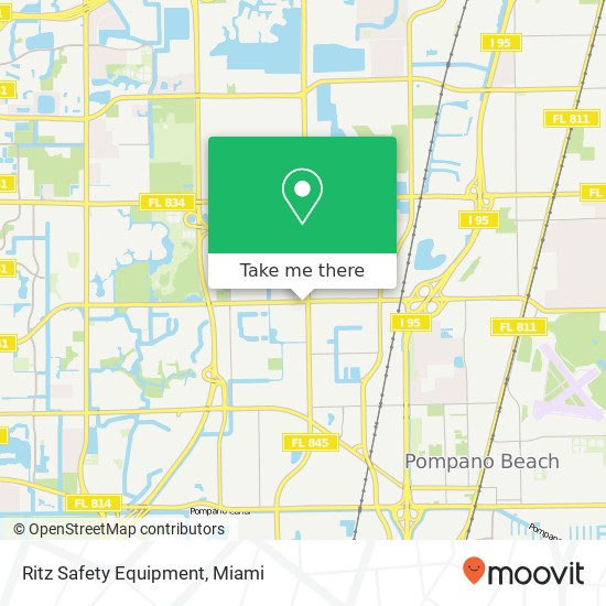 Ritz Safety Equipment map