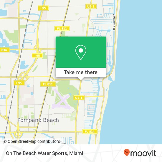 On The Beach Water Sports map