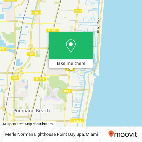 Merle Norman Lighthouse Point Day Spa map