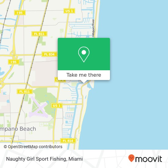 Naughty Girl Sport Fishing map