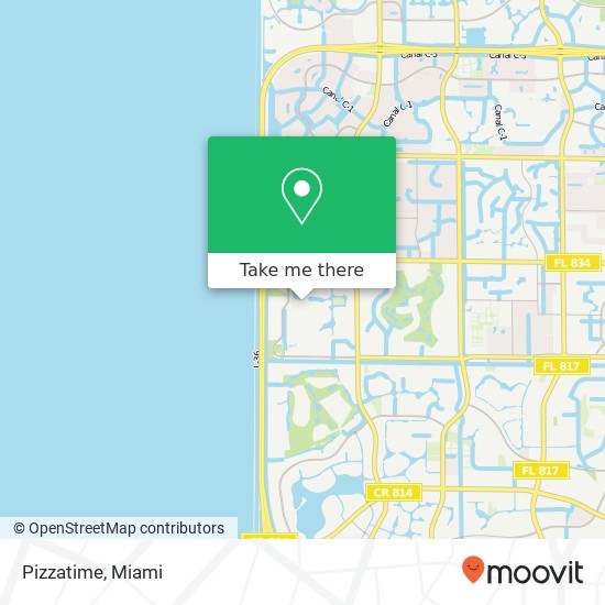 Pizzatime map