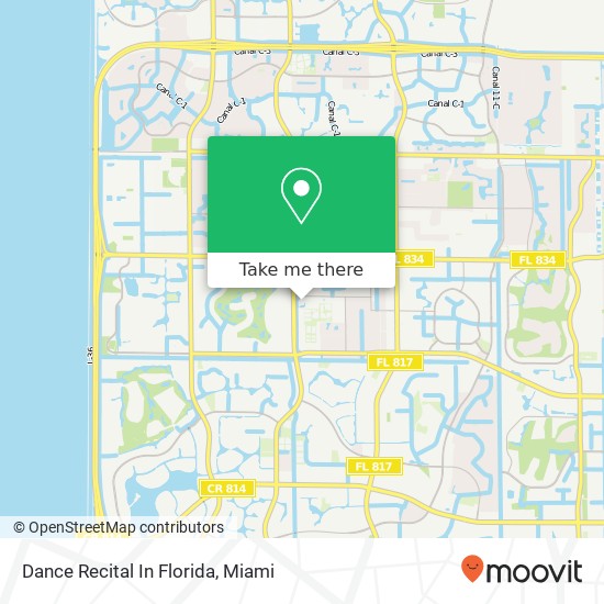 Mapa de Dance Recital In Florida