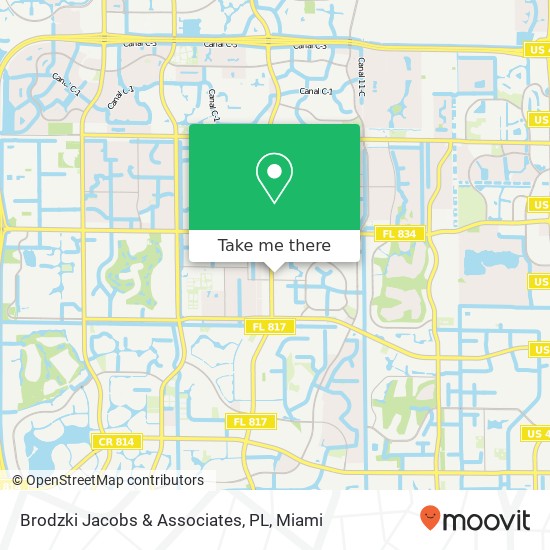 Mapa de Brodzki Jacobs & Associates, PL