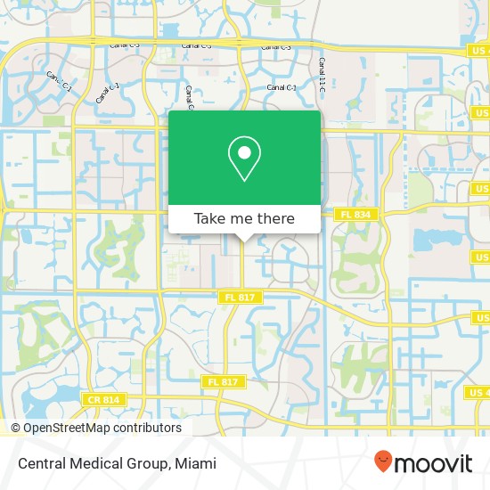 Central Medical Group map