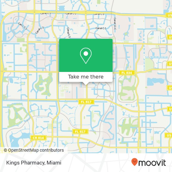 Kings Pharmacy map