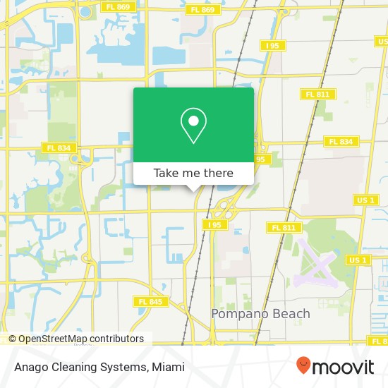 Mapa de Anago Cleaning Systems