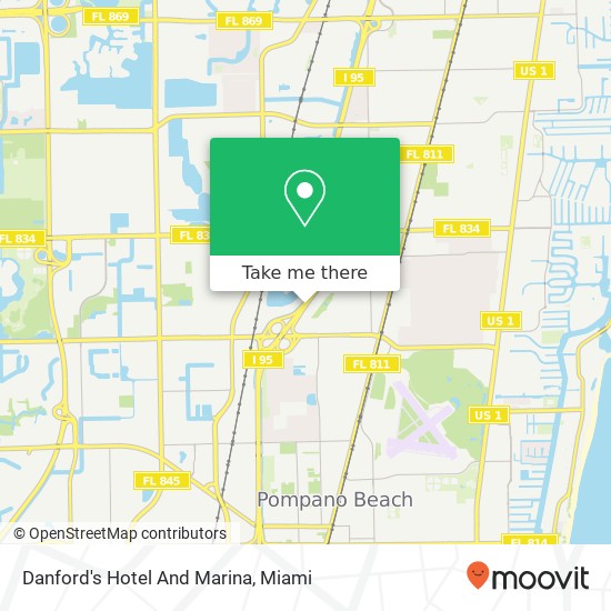 Danford's Hotel And Marina map