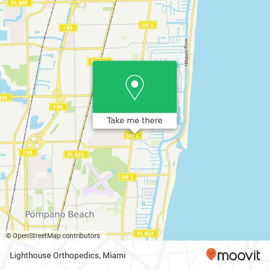 Lighthouse Orthopedics map