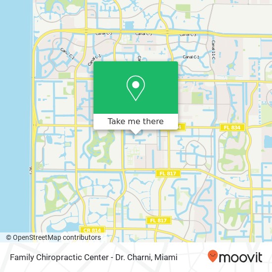 Mapa de Family Chiropractic Center - Dr. Charni