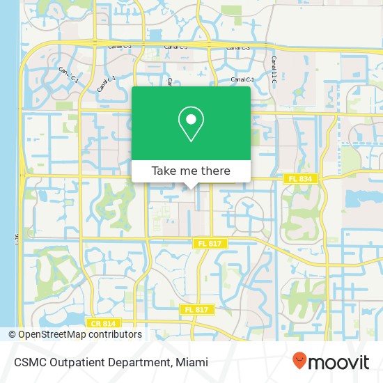 Mapa de CSMC Outpatient Department