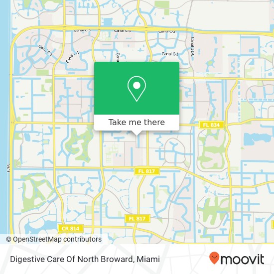 Mapa de Digestive Care Of North Broward