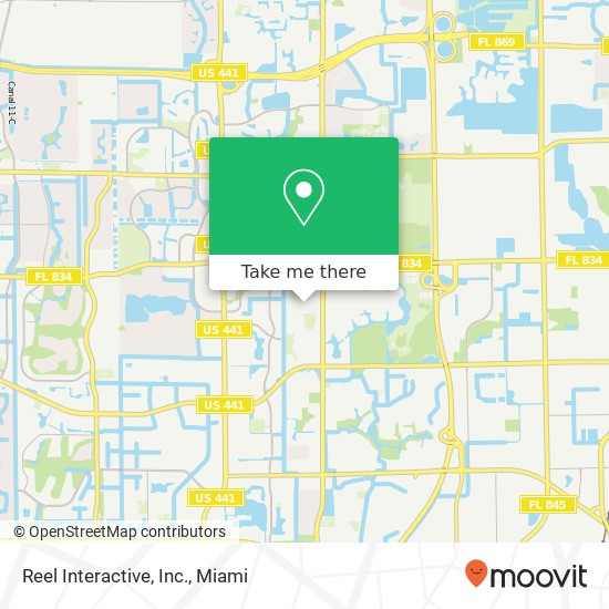 Reel Interactive, Inc. map