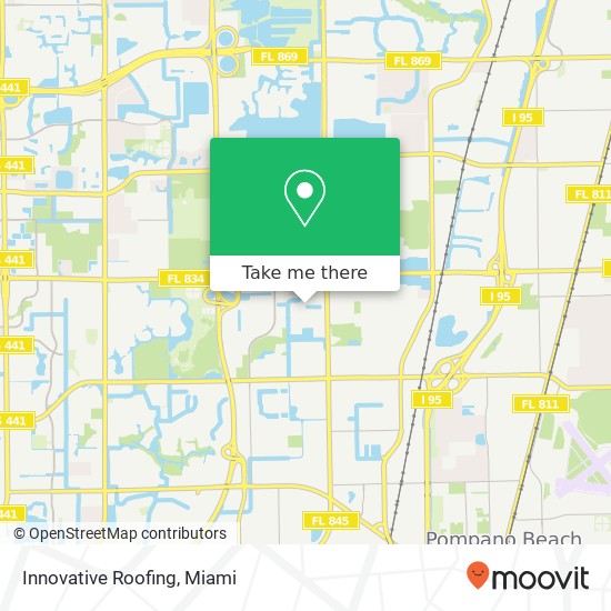 Innovative Roofing map