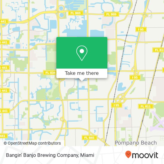 Bangin' Banjo Brewing Company map