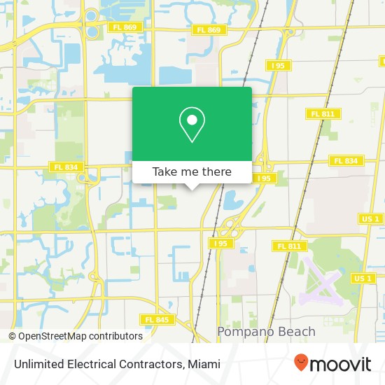 Unlimited Electrical Contractors map