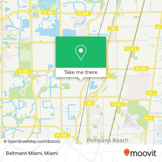 Mapa de Beltmann Miami
