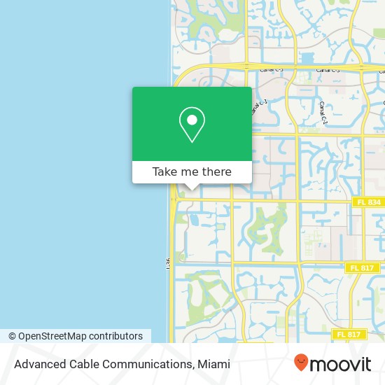 Mapa de Advanced Cable Communications
