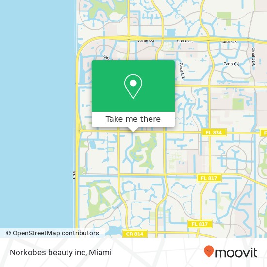 Mapa de Norkobes beauty inc