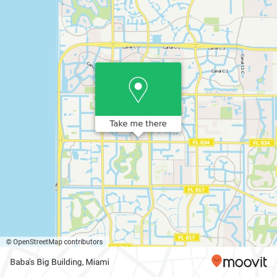 Baba's Big Building map