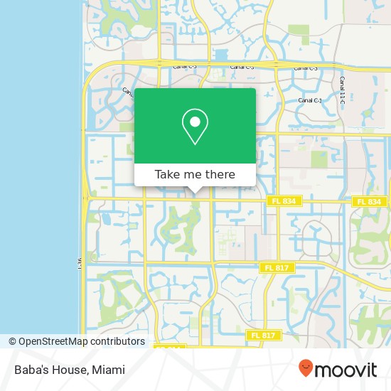 Mapa de Baba's House