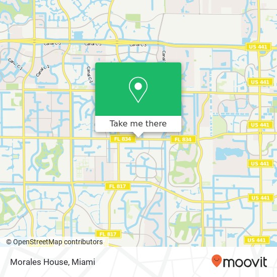 Morales House map