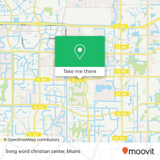 living word christian center map